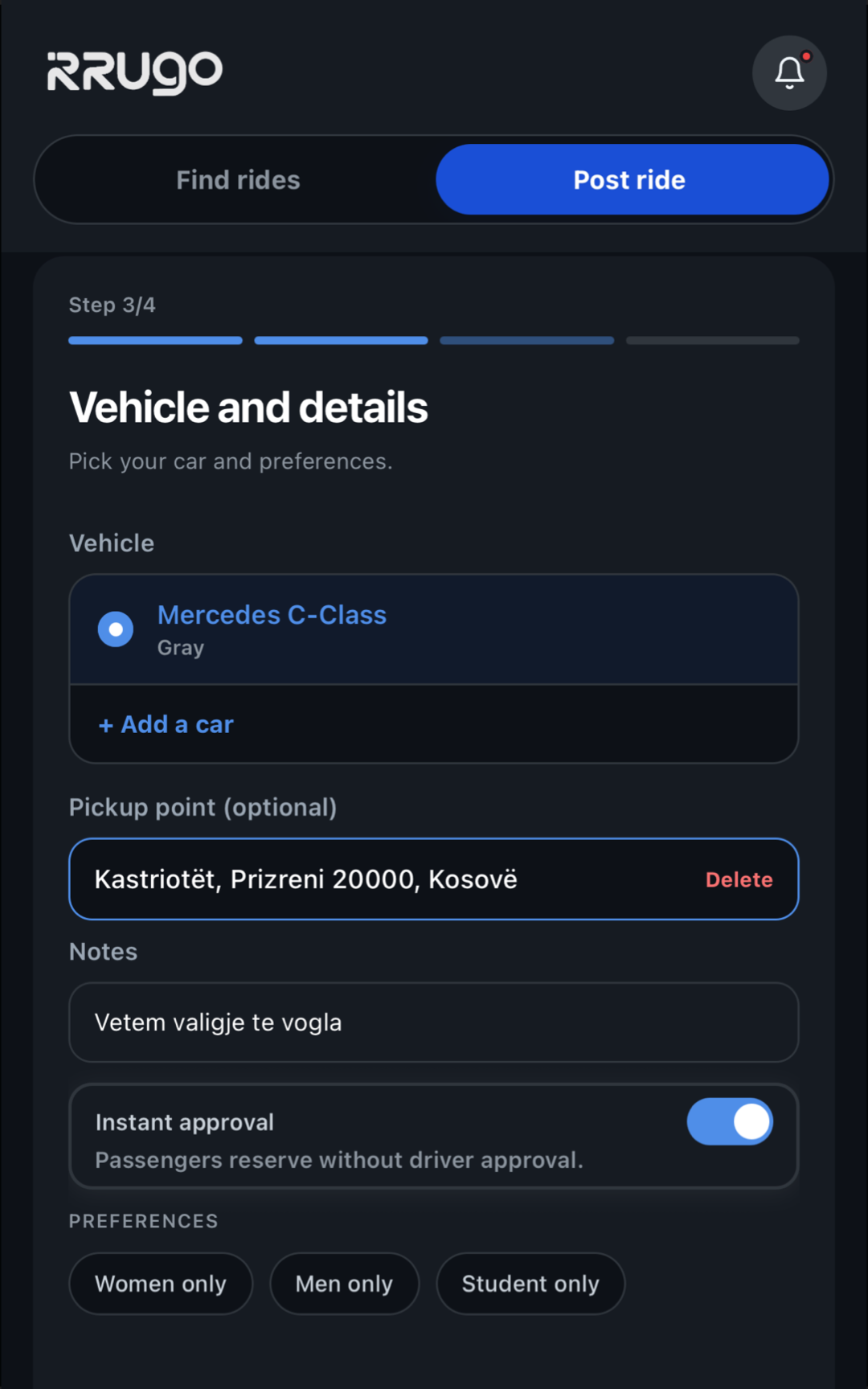 Zgjidhja Preferencave